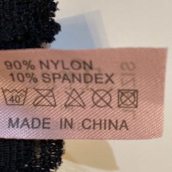 NWT Tracy cheeky boy shorts(?) hipsters(?) black lace panties NEW - Picture 9 of 9